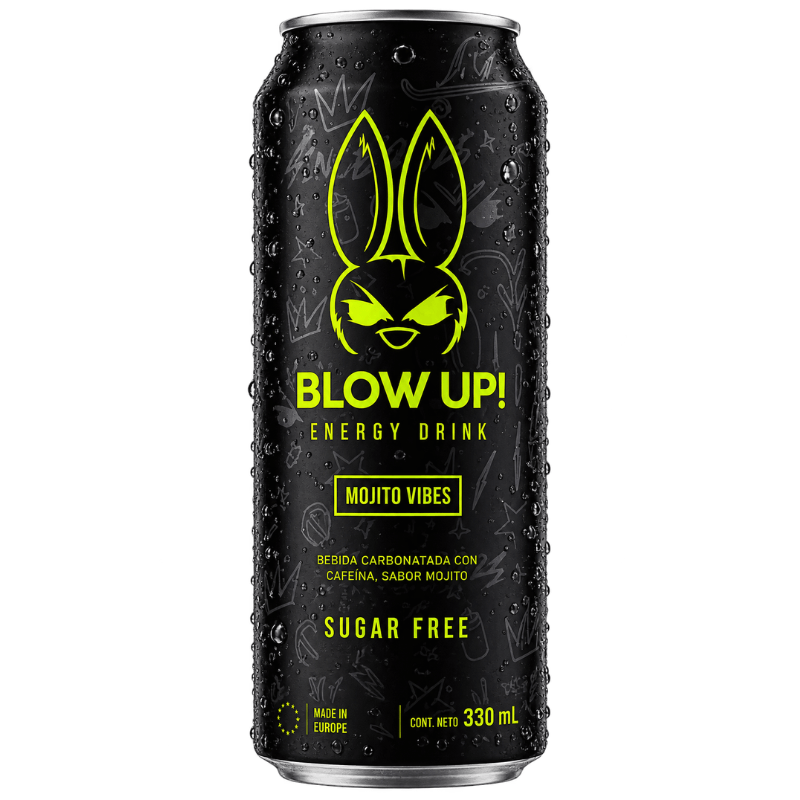 Blow Up! Energy Drink 330ml - Mojito Vibes