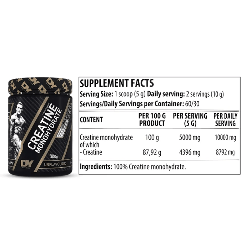 Creatina Dorian Yates 300g (60 Serv.) — foto 2