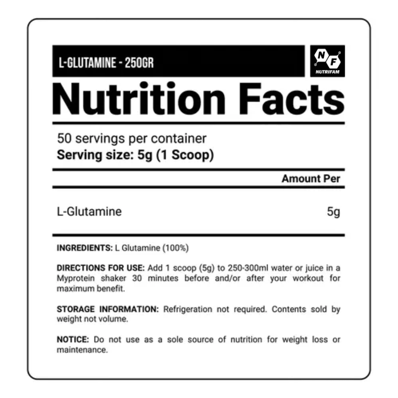 L-Glutamina My Protein 250g — foto 2
