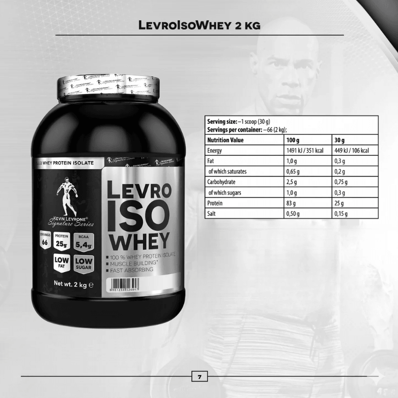 Levro ISO Whey 2kg — foto 2