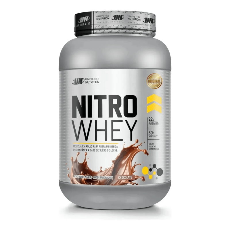 Nitro Whey 1.1 Kg (37 Serv.) - Chocolate