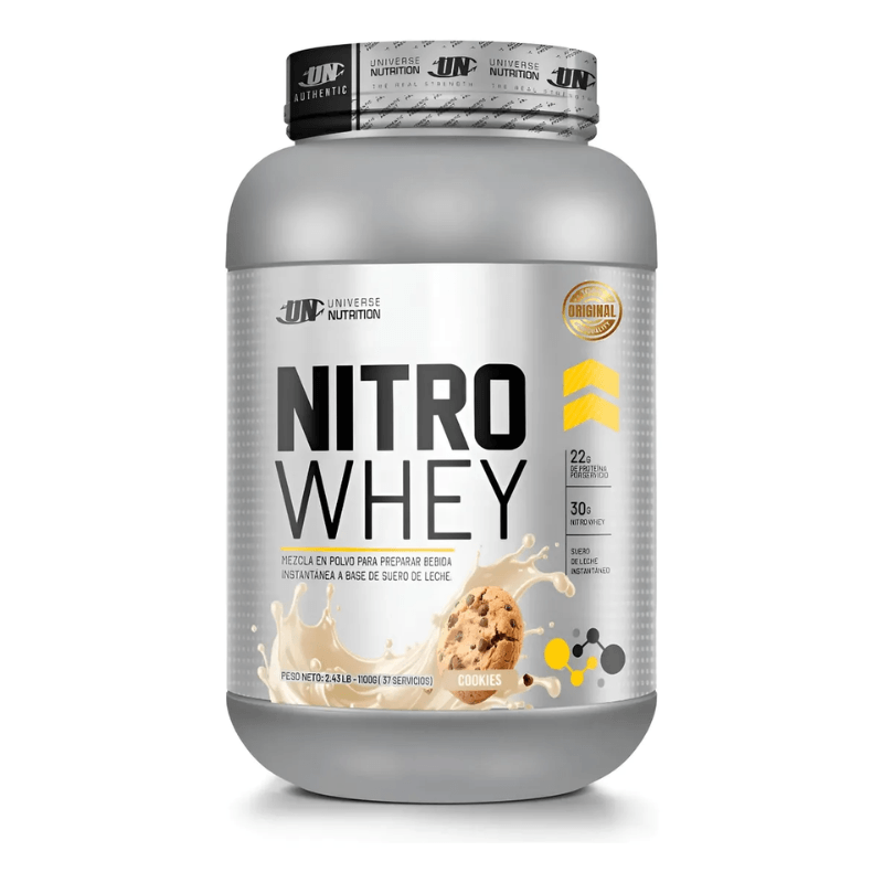 Nitro Whey 1.1 Kg (37 Serv.) - Cookies & Cream