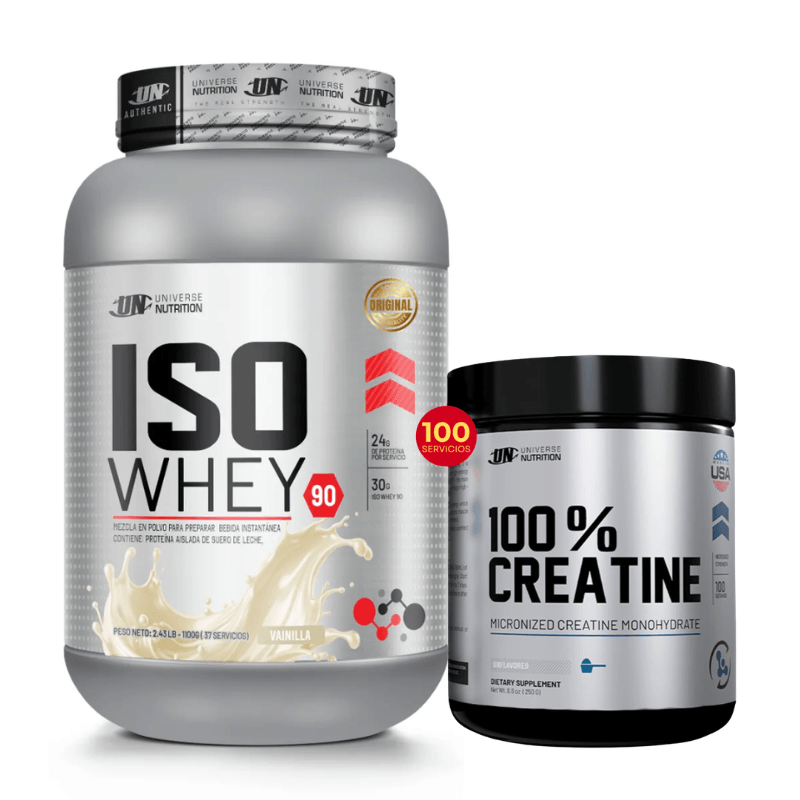 ISO Whey 90 Universe Nutrition 1.1 Kg + Creatina Universe Nutrition 250g — foto 3