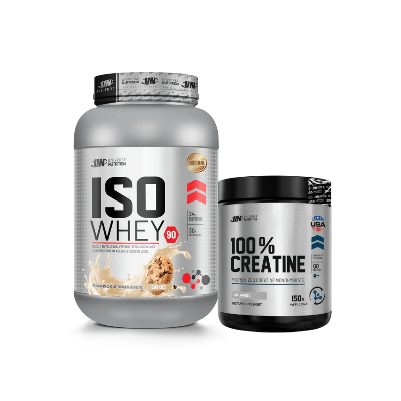ISO Whey 90 1.1 Kg (37 Serv.) + Creatina UN 150g (60 Serv.) — foto 3