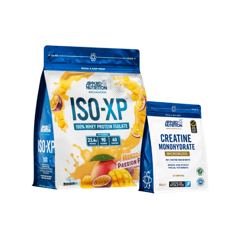 ISO XP 1 Kg (40 Serv.) + Creatina Applied Nutrition 150g (30 Serv.)