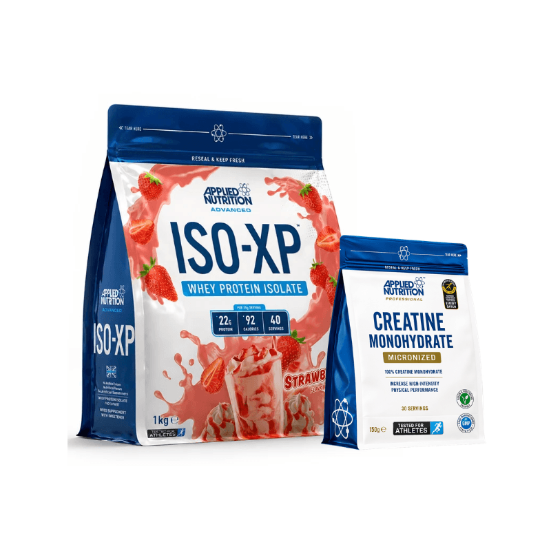 ISO XP 1 Kg (40 Serv.) + Creatina Applied Nutrition 150g (30 Serv.) — foto 2