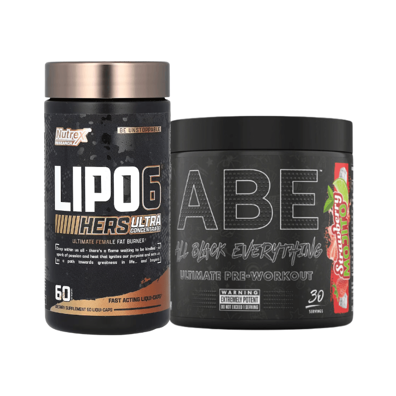 Lipo 6 Hers (60 Serv.) + Pre Entreno ABE (30 Serv.)