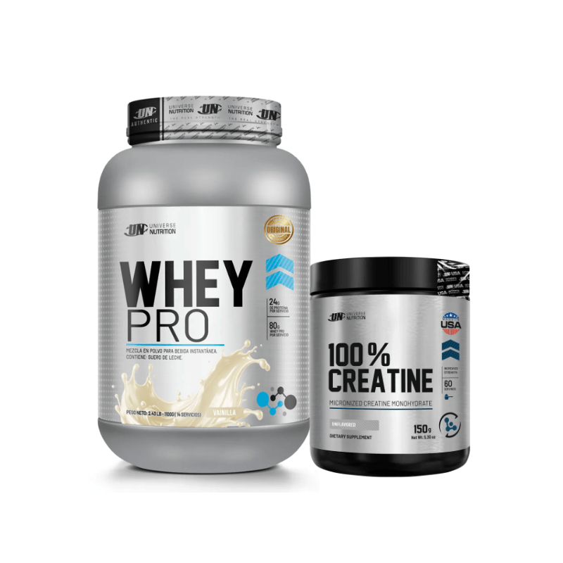 Whey Pro 1.1 Kg + Creatina UN 150g (60 Serv.) — foto 3