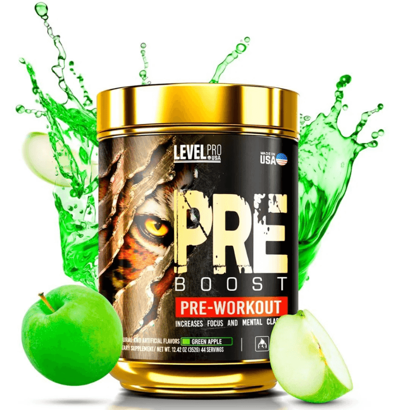 Pre Boost Level Pro (44 Serv.) - Green Apple