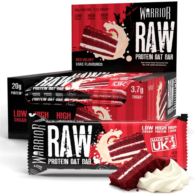 Barra Proteica Warrior Raw 20g Prot. (Caja x 12u) — foto 4
